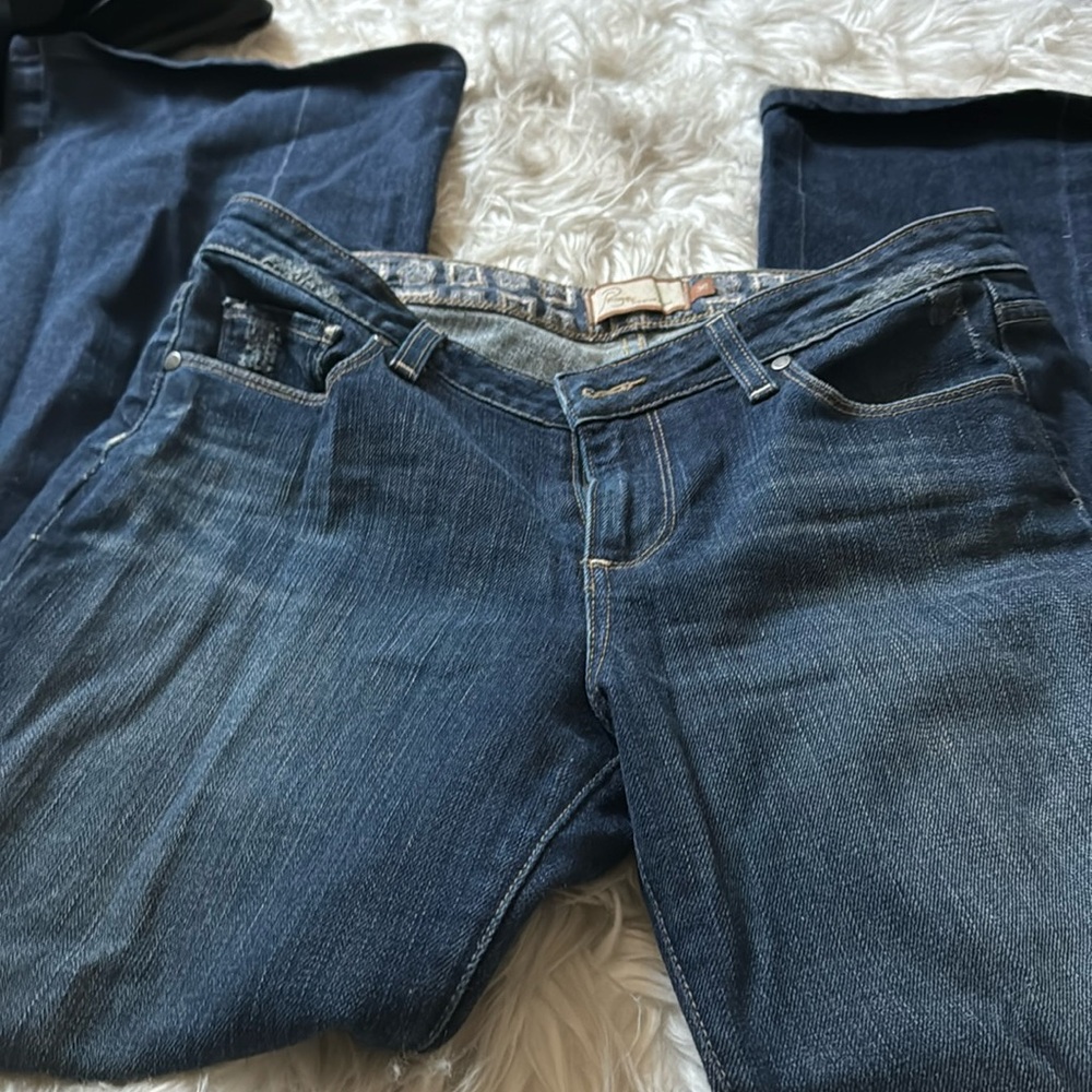 Size 30/30 Paige Robertson Jeans barely worn medium wash